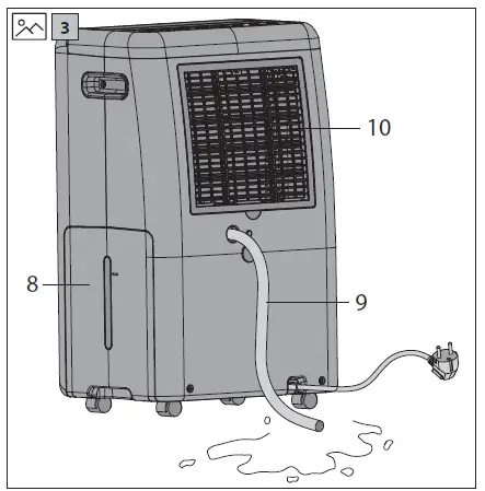 SHARP UD-P16E-W Dehumidifier-3