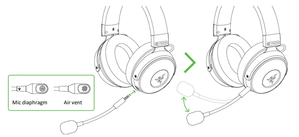 Razer Kraken V3 Pro HyperSense Wireless Gaming Headset-17
