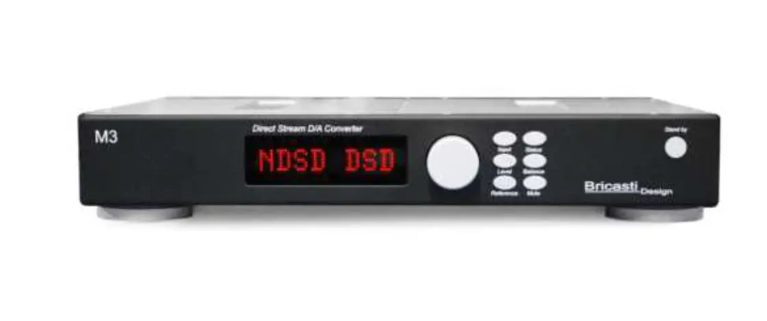 Bricasti M3 Digital To Analog Converter User Guide