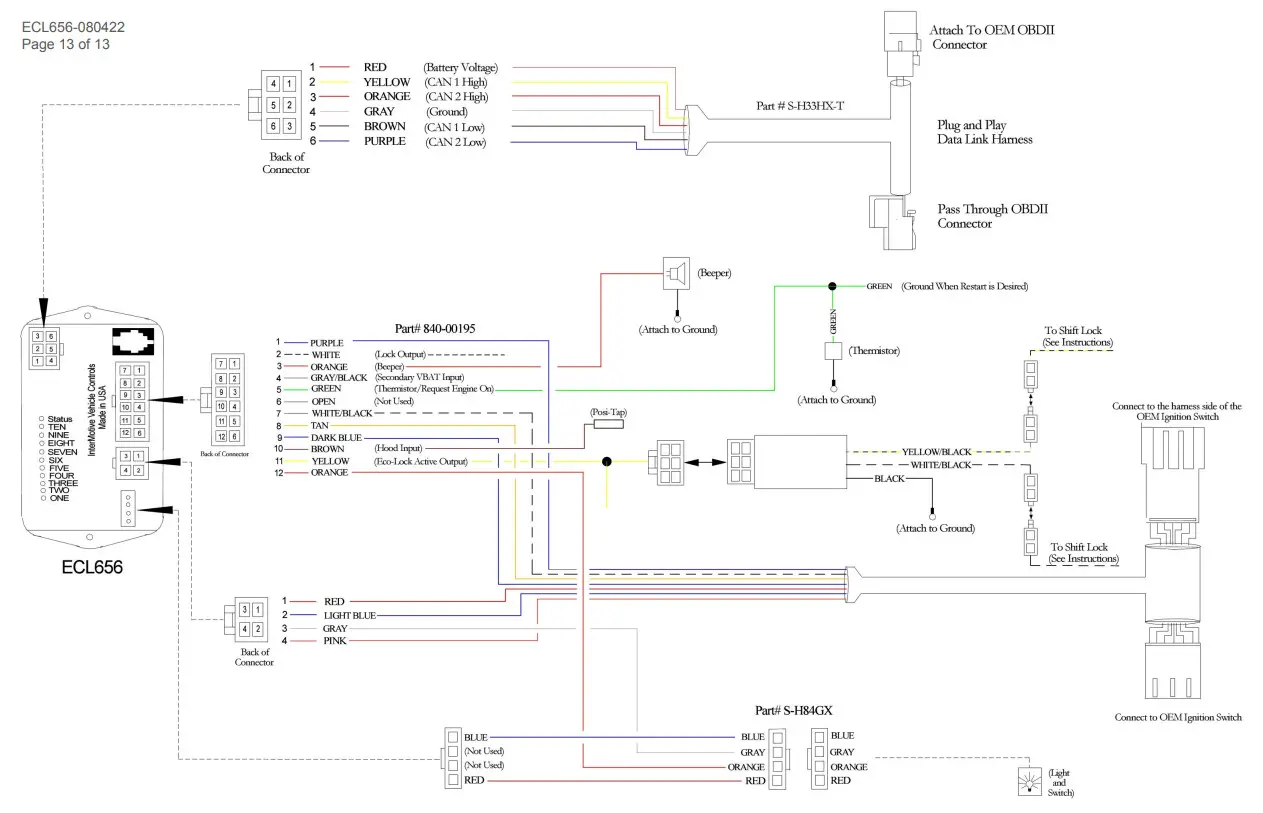 INTERMOTIVE EcoLock ECL656 Stop-Start Idle Reduction - Figure 17