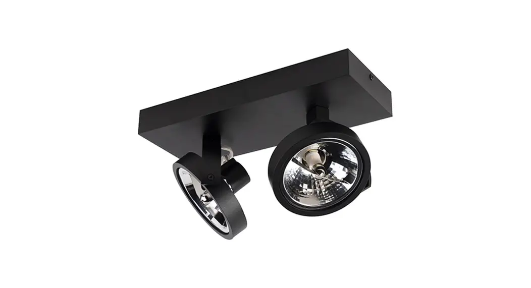 Qazqa 105501 Design Plafondspot Black With Goud With Smoke Glass Instruction Manual