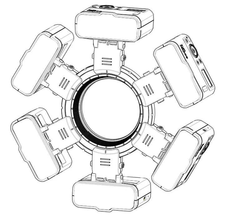 PIXAPRO MACRO MF12 2.4GHz Wireless Macro Flash Install Accessories