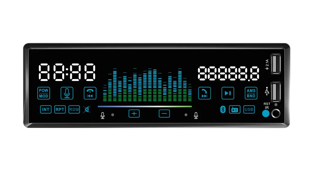 Power Acoustik Pl-60bm 1-din Mechless Digital Media Receiver Owner's Manual