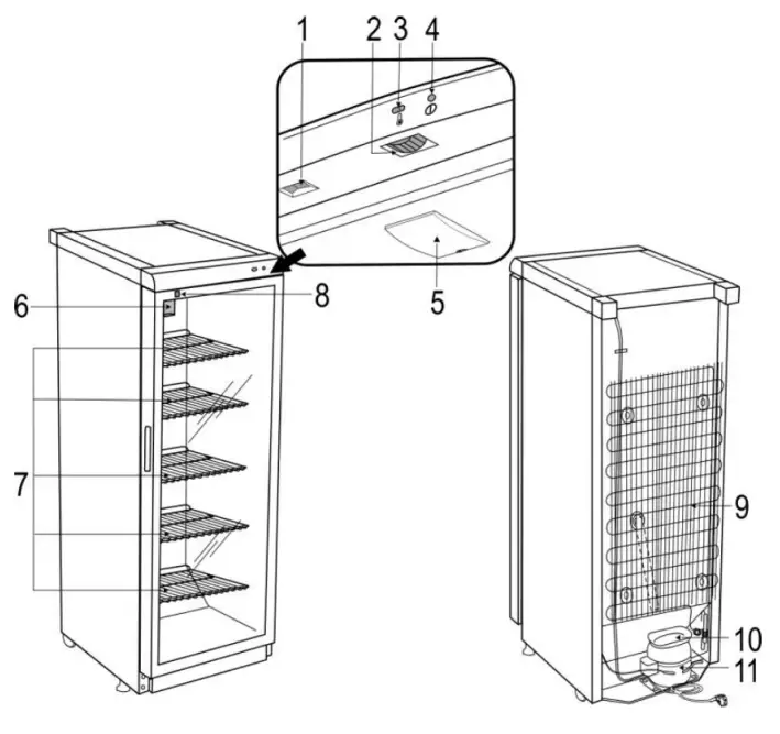 BOMANN-KSG-239-1-Beverage-Cooler-fig 1