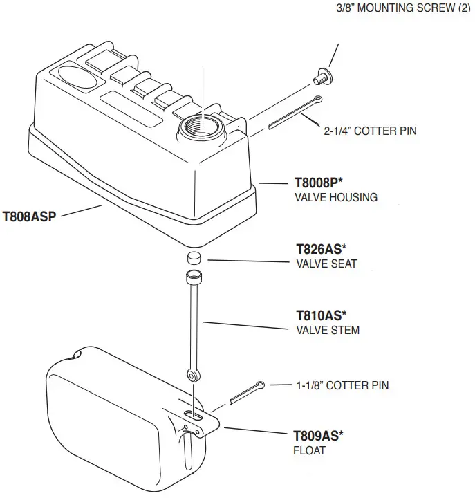 LITTLE GIANT Trough-O-Matic - T8008P11