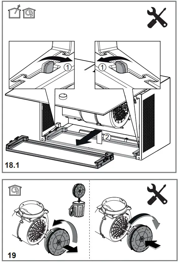 Bauknecht DBHVA Built-in Extractor Hood - fig11