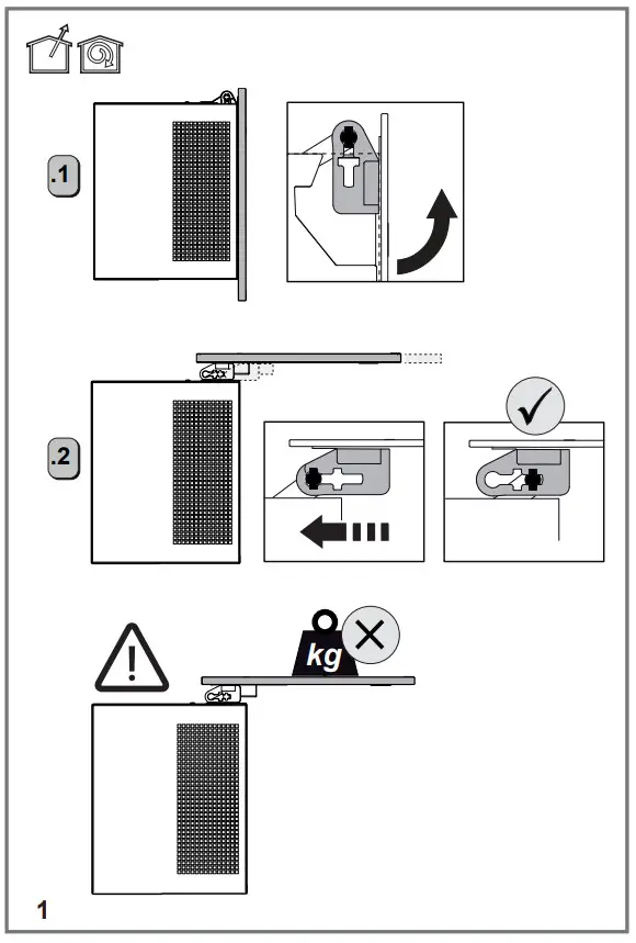 Bauknecht DBHVA Built-in Extractor Hood - fig2