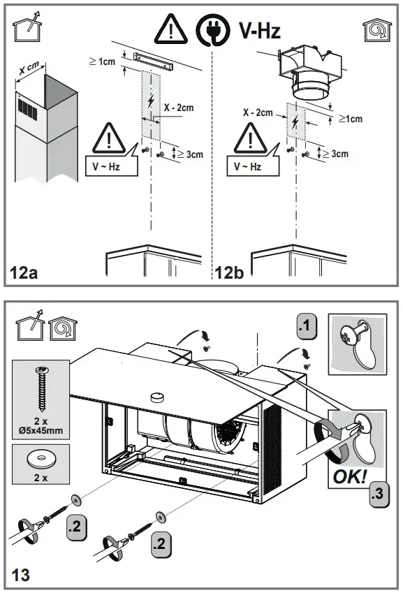 Bauknecht DBHVA Built-in Extractor Hood - fig6
