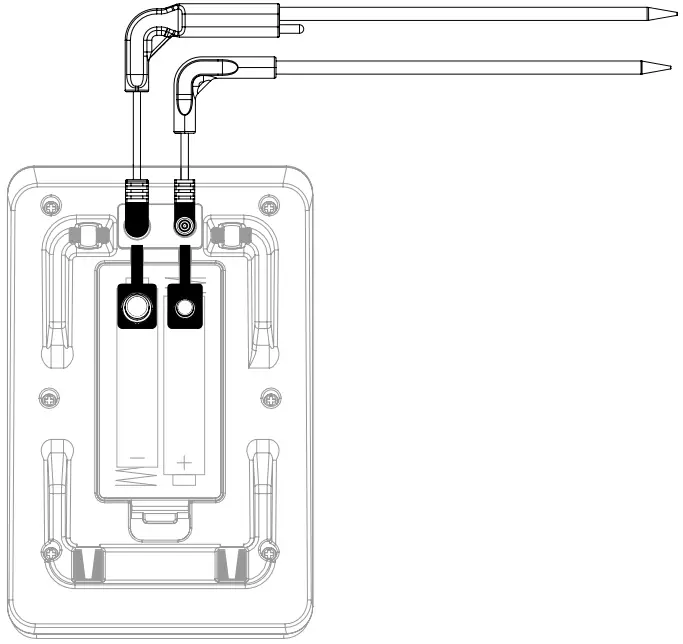 CONNECTING THE TEMPERATURE SENSOR