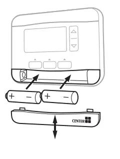 CENTER EHE0200322 RF Wireless 7 Day-Programmable-Thermostat-6