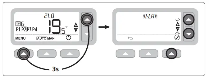 CENTER EHE0200322 RF Wireless 7 Day-Programmable-Thermostat-7