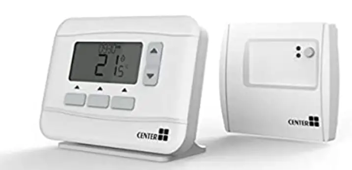 CENTER EHE0200322 RF Wireless 7 Day-Programmable-Thermostat