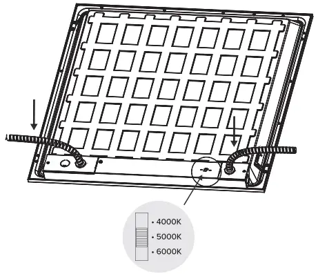 Sunco 2x2 LED Selectable Ceiling Panel - fig 3