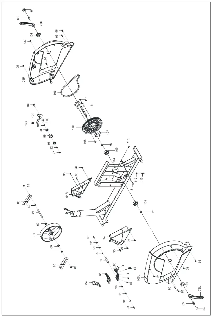 snode E16 Elliptical Machine - 2