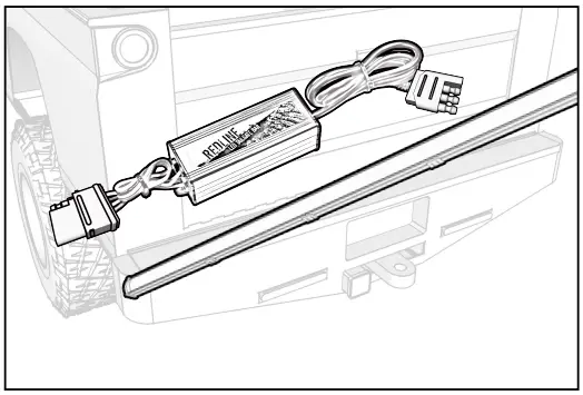 OPT7 Redline LED Tailgate Brake Light Bar - Figure 11