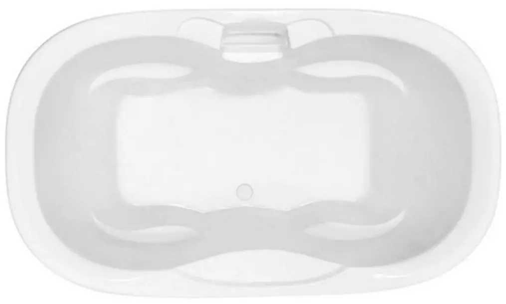 7242MT064 MELFA 72 Inch x 42 Inch Drop-In Acrylic Tub