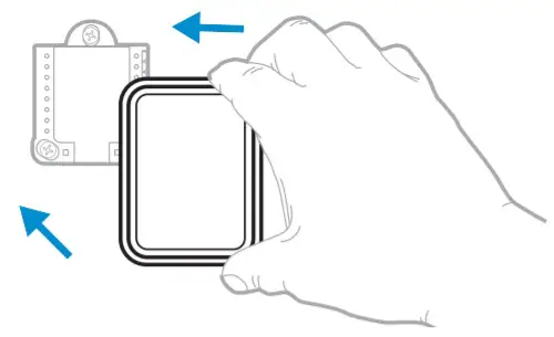 Honeywell T9 Smart Thermostat RCHT9510WFW2019 - Attach your thermostat