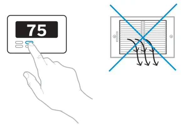 Honeywell T9 Smart Thermostat RCHT9510WFW2019 - Check that your system is off