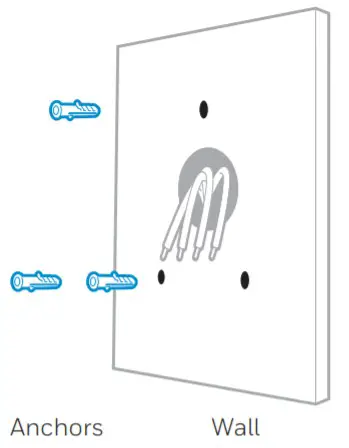 Honeywell T9 Smart Thermostat RCHT9510WFW2019 - Insert recommended wall anchors3