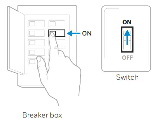 Honeywell T9 Smart Thermostat RCHT9510WFW2019 - Turn power back on
