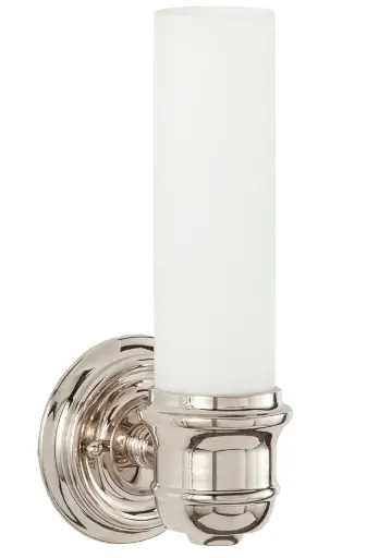 Signature-Hardware-427978-Stavros-Single-Light-12-Inch-Tall-Bathroom-Vanity-Sconce-product-image