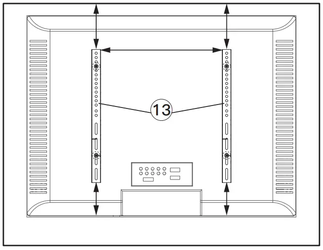 PERLESMITH TV Stand PSFS04 - 13