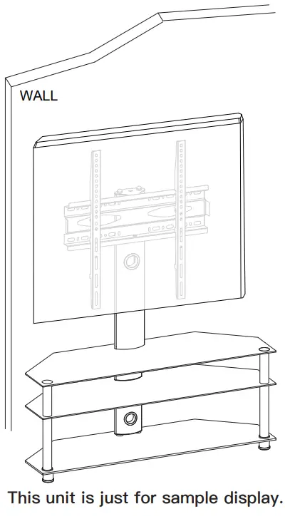 PERLESMITH TV Stand PSFS04 - Step 11C