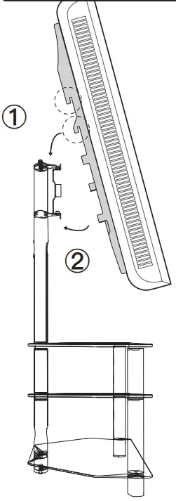 PERLESMITH TV Stand PSFS04 - Step 9 C