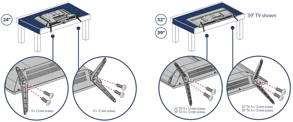 INSIGNIA NS-24DF310NA21 39 60Hz LED TV - 2