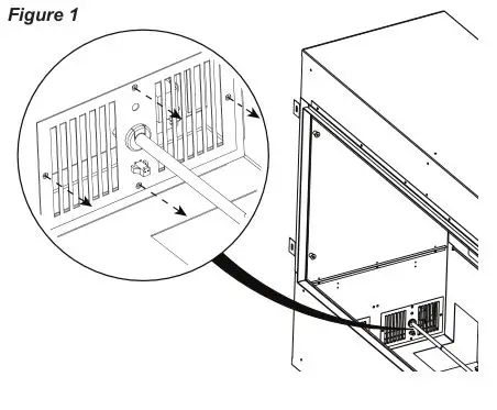 Dimplex CDFI-BX1000 or CDFI-BX1500 Electric Fireplace - Fig. 1