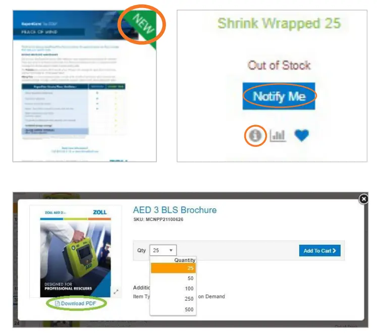 ZOLL MOM Laptop - Part Information