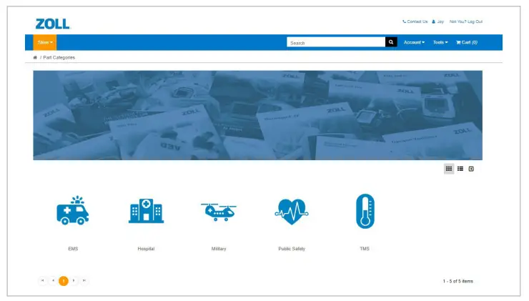 ZOLL MOM Laptop - Portal