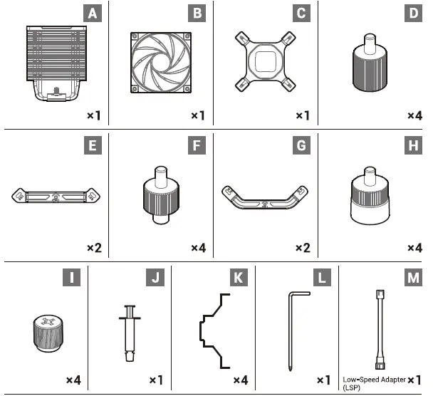 DEEPCOOL AK500 ZERO DARK CPU Air Cooler 1