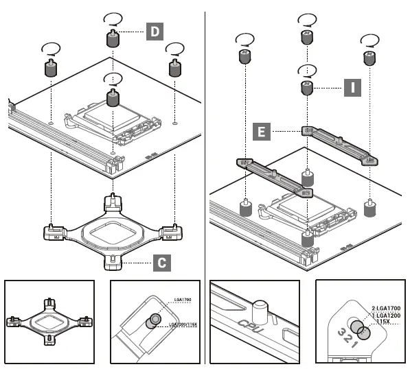 DEEPCOOL AK500 ZERO DARK CPU Air Cooler 2