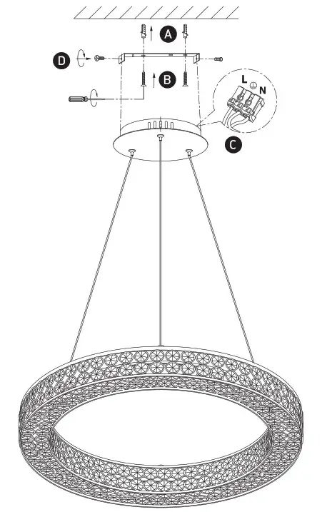 63184C One Light Pendant LED - Product Overview 2