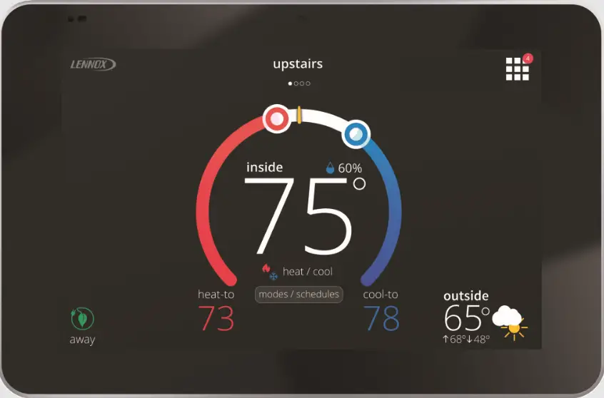 Lennox-S30-Smart-Thermostat