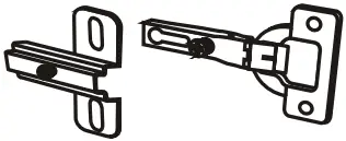 Doripel SP 4099 ARMÁRIO Multipurpose 2 Doors Ibiza - Hinge