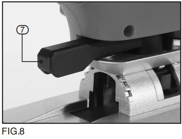 DRAPER 79883 D20 20V Brushless Jigsaw - FIG 8