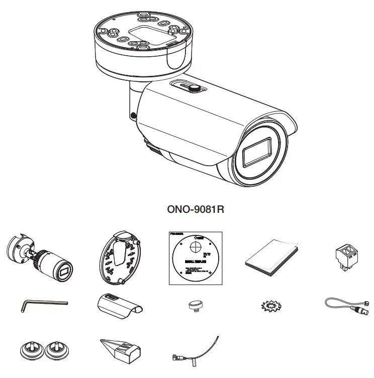 WISeNeT ONV-9081R Network Camera - INCLUDED 2