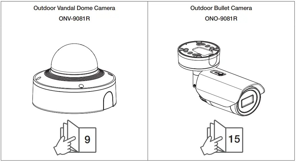 WISeNeT ONV-9081R Network Camera - Outdoor Vandal