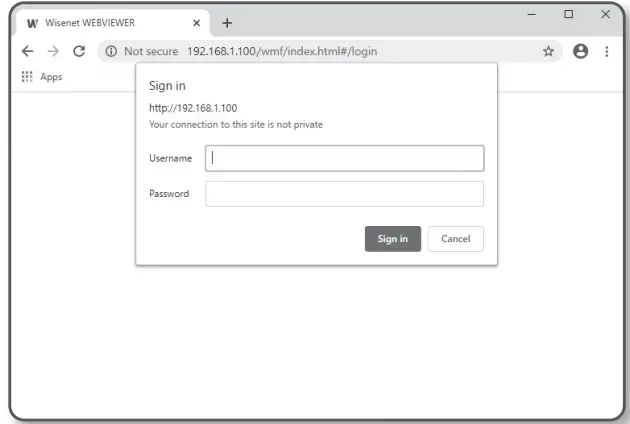 WISeNeT ONV-9081R Network Camera - app 1