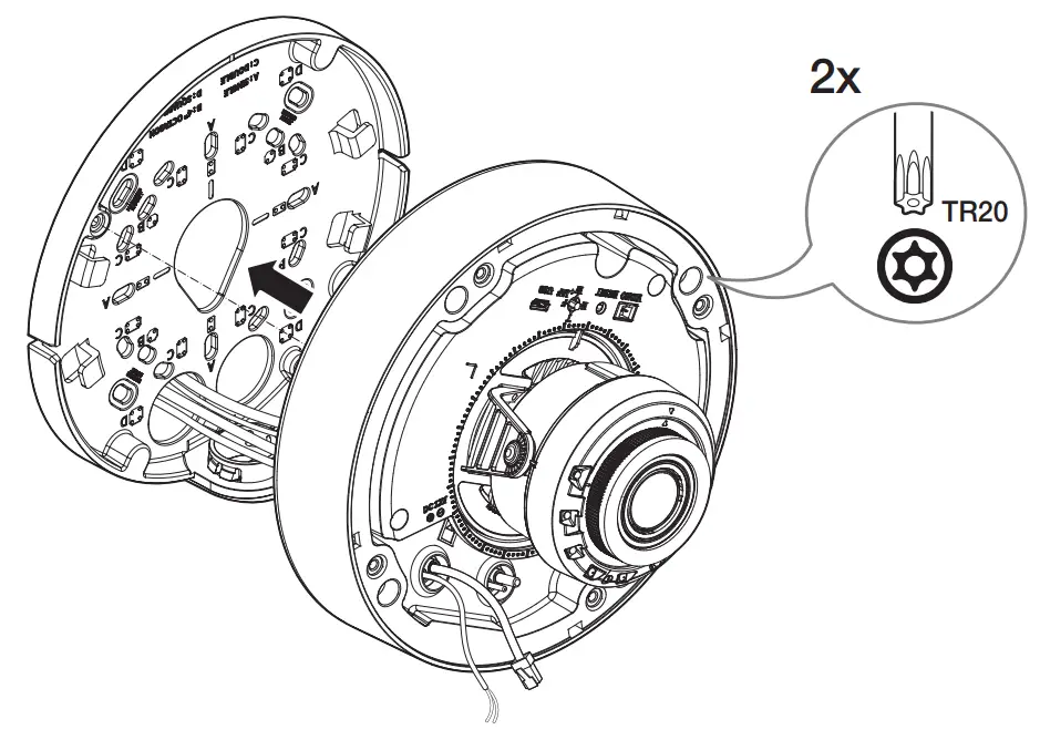 WISeNeT ONV-9081R Network Camera - camera body 1