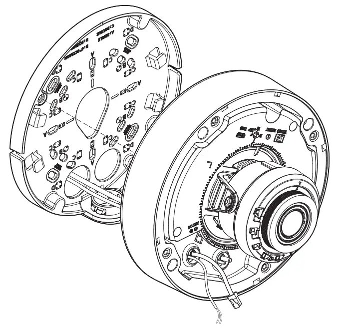 WISeNeT ONV-9081R Network Camera - camera body 3