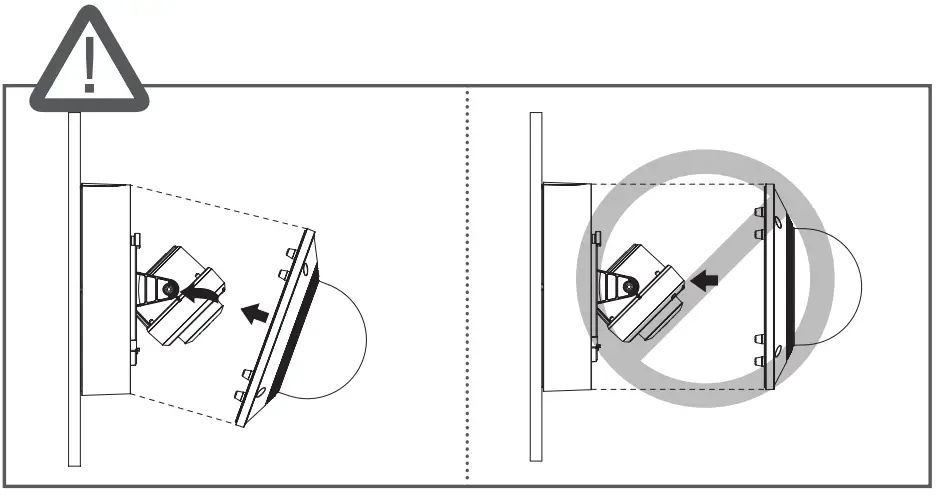 WISeNeT ONV-9081R Network Camera - monitoring direction