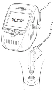 Installing the Camera onto the Windshield 