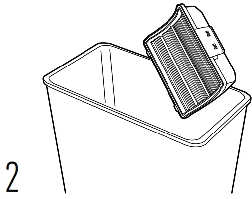 Hoover UH75200 High Performance Swivel XL Pet Upright Vacuum Cleaner - CLEANING THE EXHAUST FILTER 2