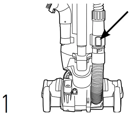 Hoover UH75200 High Performance Swivel XL Pet Upright Vacuum Cleaner - USING THE HOSE AND TOOLS 1
