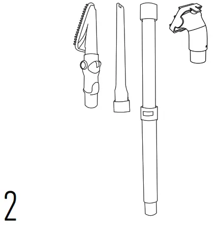 Hoover UH75200 High Performance Swivel XL Pet Upright Vacuum Cleaner - USING THE HOSE AND TOOLS 2