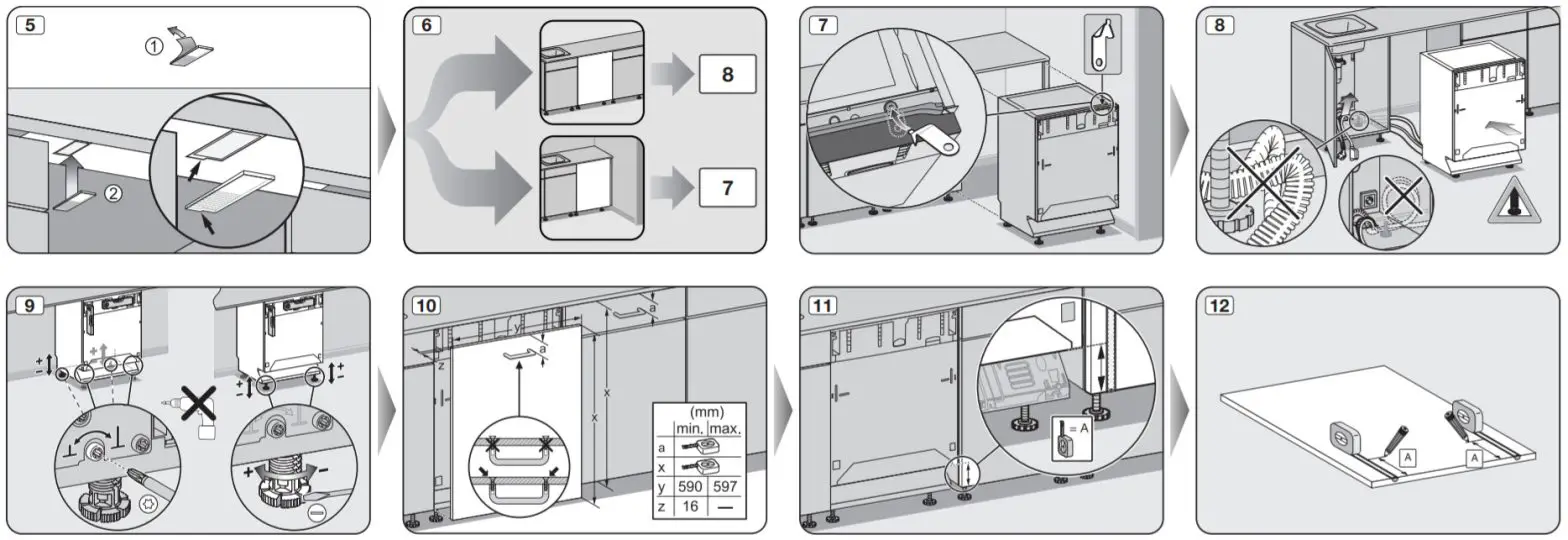 Miele G7154SCVI Fully Integrated Dishwashers-5