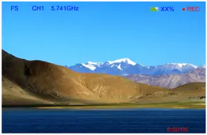 a large mountain in the background